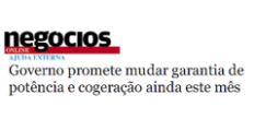 Governo promete mudar garantia de potência e cogeração ainda este mês